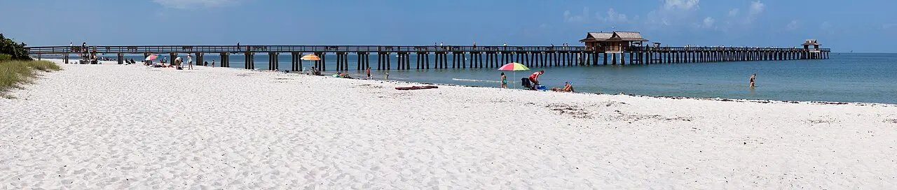 The pier is a landmark structure of Naples, Florida